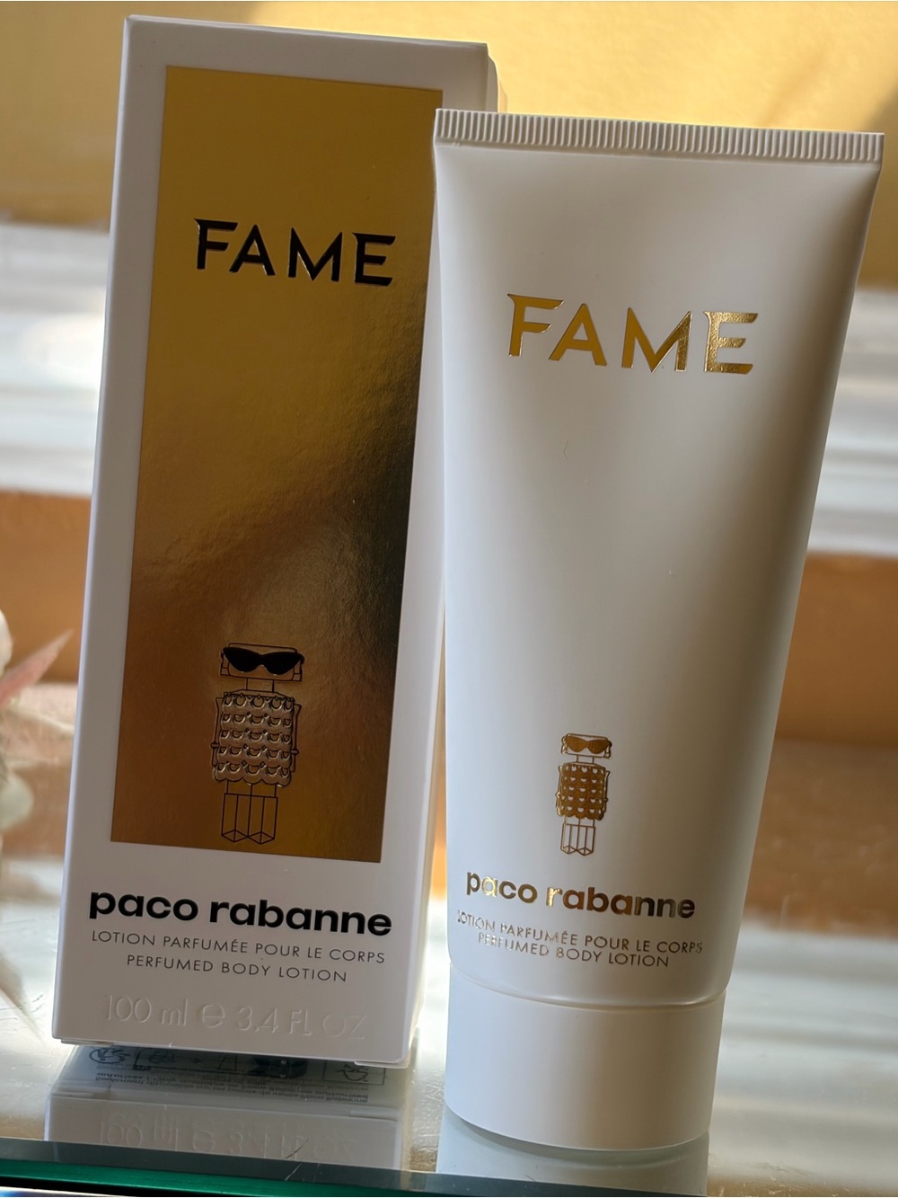 Paco Rabanne FAME White & Gold Body Lotion
